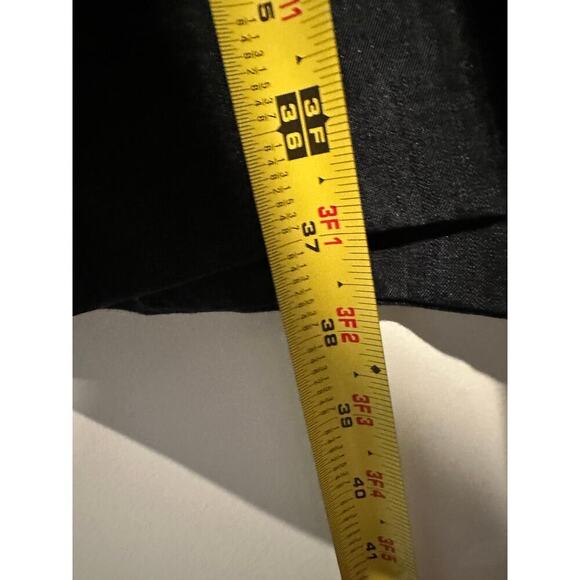 Calvin Klein Size 4 Collar Knee Length Wrap Dress Gray Workwear Office Collared - Picture 11 of 12